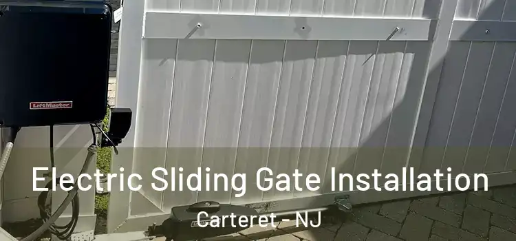  Electric Sliding Gate Installation Carteret - NJ