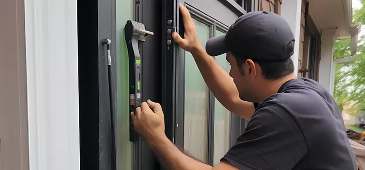 Fix Latch on Sliding Door Carteret