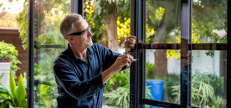Replacing Sliding Door Lock Carteret